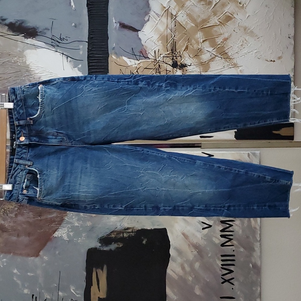 OWN Twisted Seam Mom Jeans